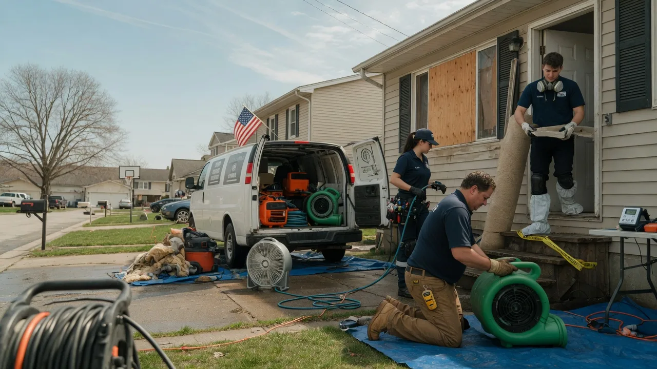 Water Damage Restoration in Farmingdale, ME near me